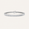 10CT Round Cut Lab Grown Diamond Tennis Bracelet