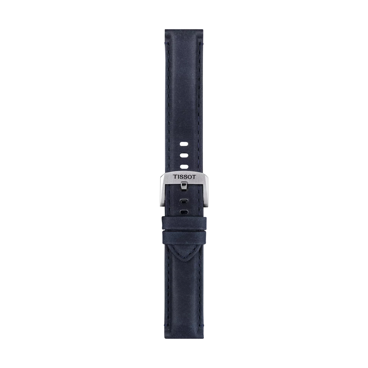 Tissot Official Blue Leather Strap Lugs 20 mm 1