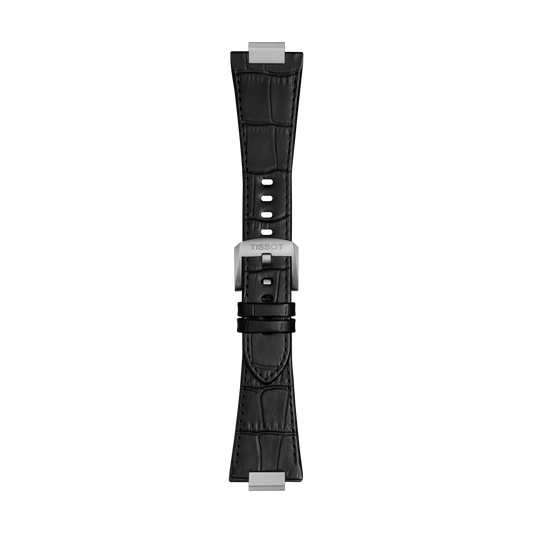 Tissot Official Black PRX 42mm leather strap 1