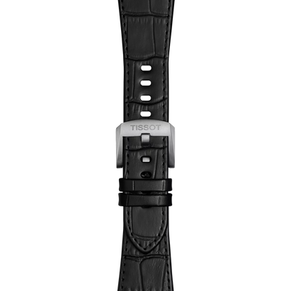 Tissot Official Black PRX 42mm leather strap 2