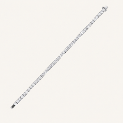 14CT Round Cut Lab Grown Diamond Tennis Bracelet