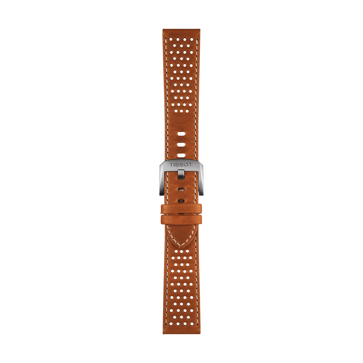 Tissot Official Light Brown Leather Strap Lugs 20 mm 1