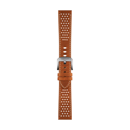 Tissot Official Light Brown Leather Strap Lugs 20 mm 1