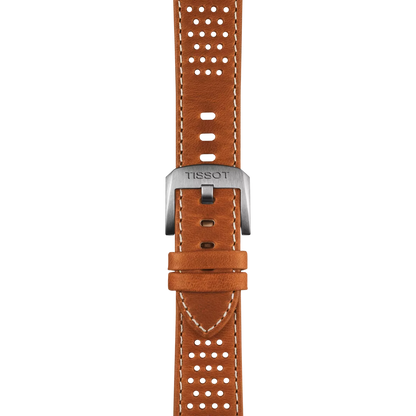 Tissot Official Light Brown Leather Strap Lugs 20 mm 2