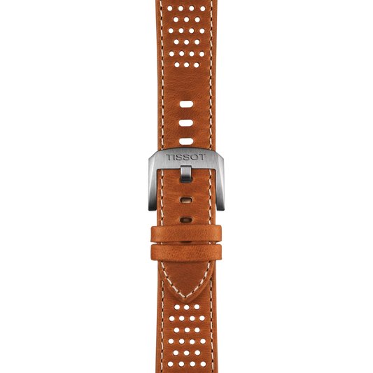 Tissot Official Light Brown Leather Strap Lugs 20 mm 2