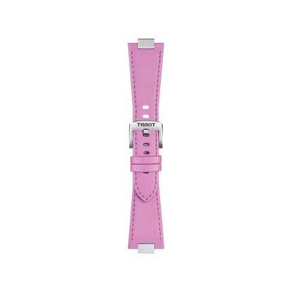 Tissot Official Pink PRX 35mm Leather Strap 1