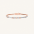 9.75CT Round Cut Lab Grown Diamond Classic Tennis Bracelet