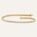 5.00CT Round Cut Lab Grown Diamond Tennis Bracelet