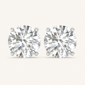 0.50 CT Round Lab Grown Diamond Earrings