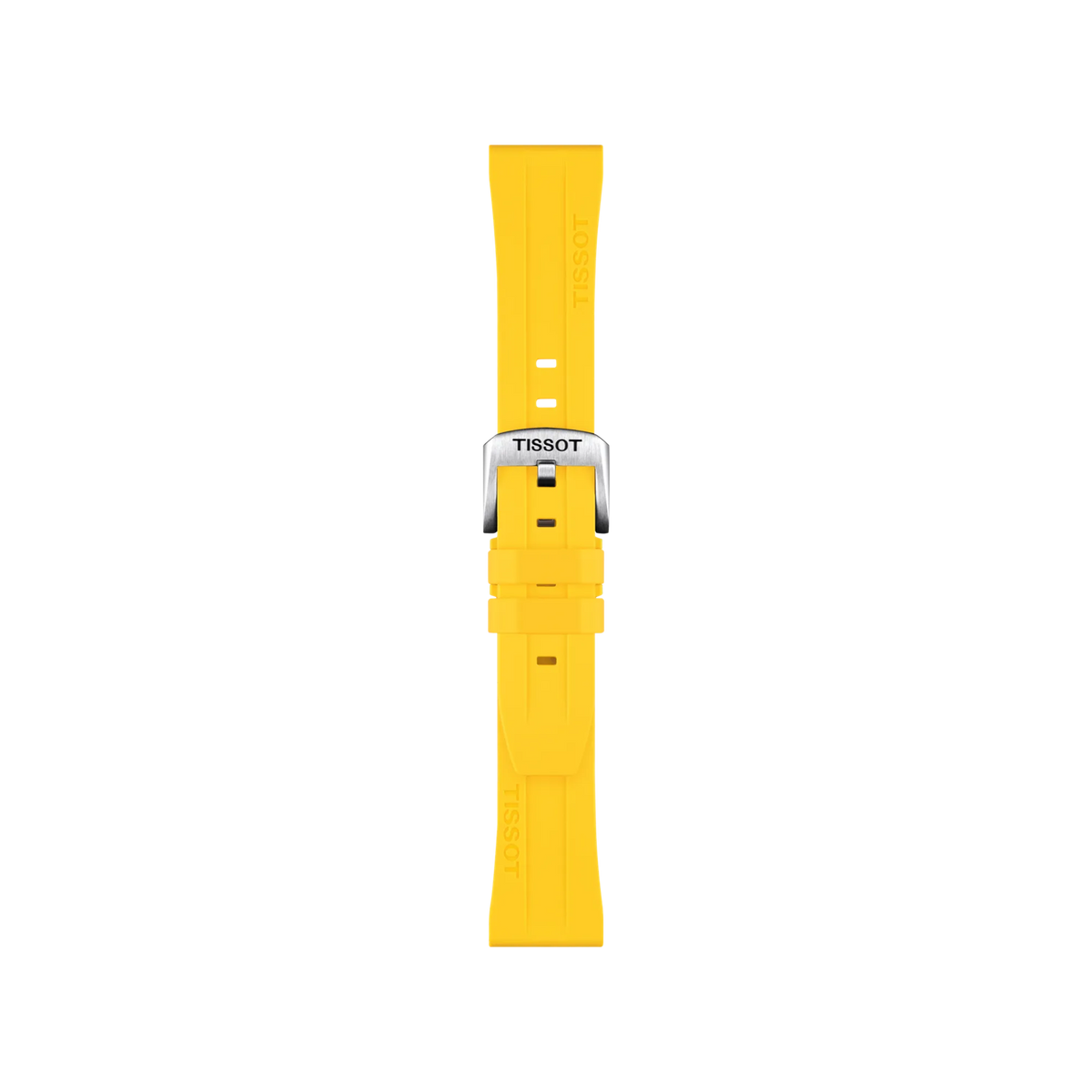 Tissot Official Yellow Silicone Strap Lugs 20 mm 1
