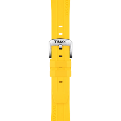 Tissot Official Yellow Silicone Strap Lugs 20 mm 2