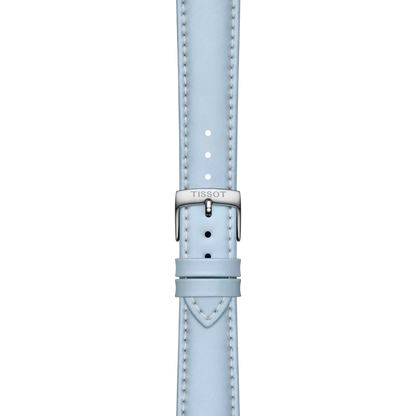 Tissot Official Blue Leather Strap Lugs 18 mm 2