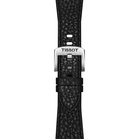 Tissot Official Black PRX 35mm Leather Strap 2