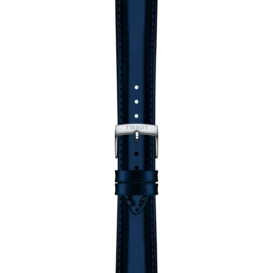 Tissot Official Blue Synthetic Strap Lugs 18mm 2