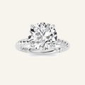 Round Cut Lab Grown Diamond Ring