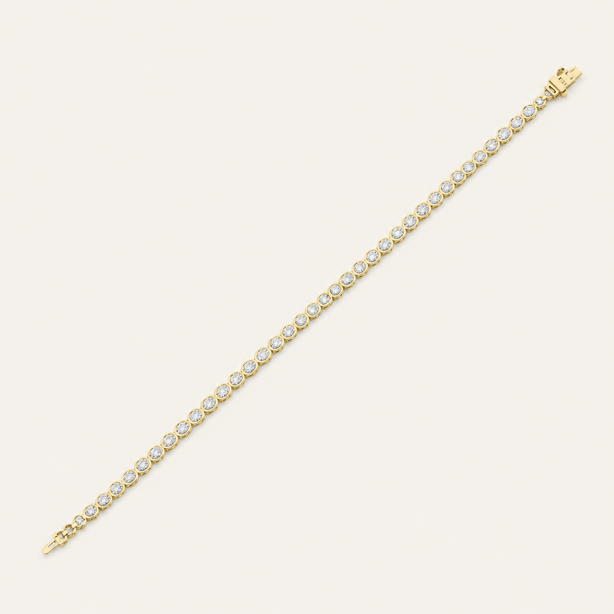 8CT Oval Cut Lab Grown Diamond Tennis Bracelet